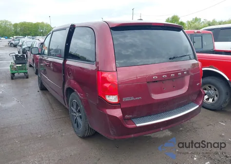 2017 Dodge Grand Caravan Gt из США, поврежденный, VIN 2C4RDGEG9HR606196